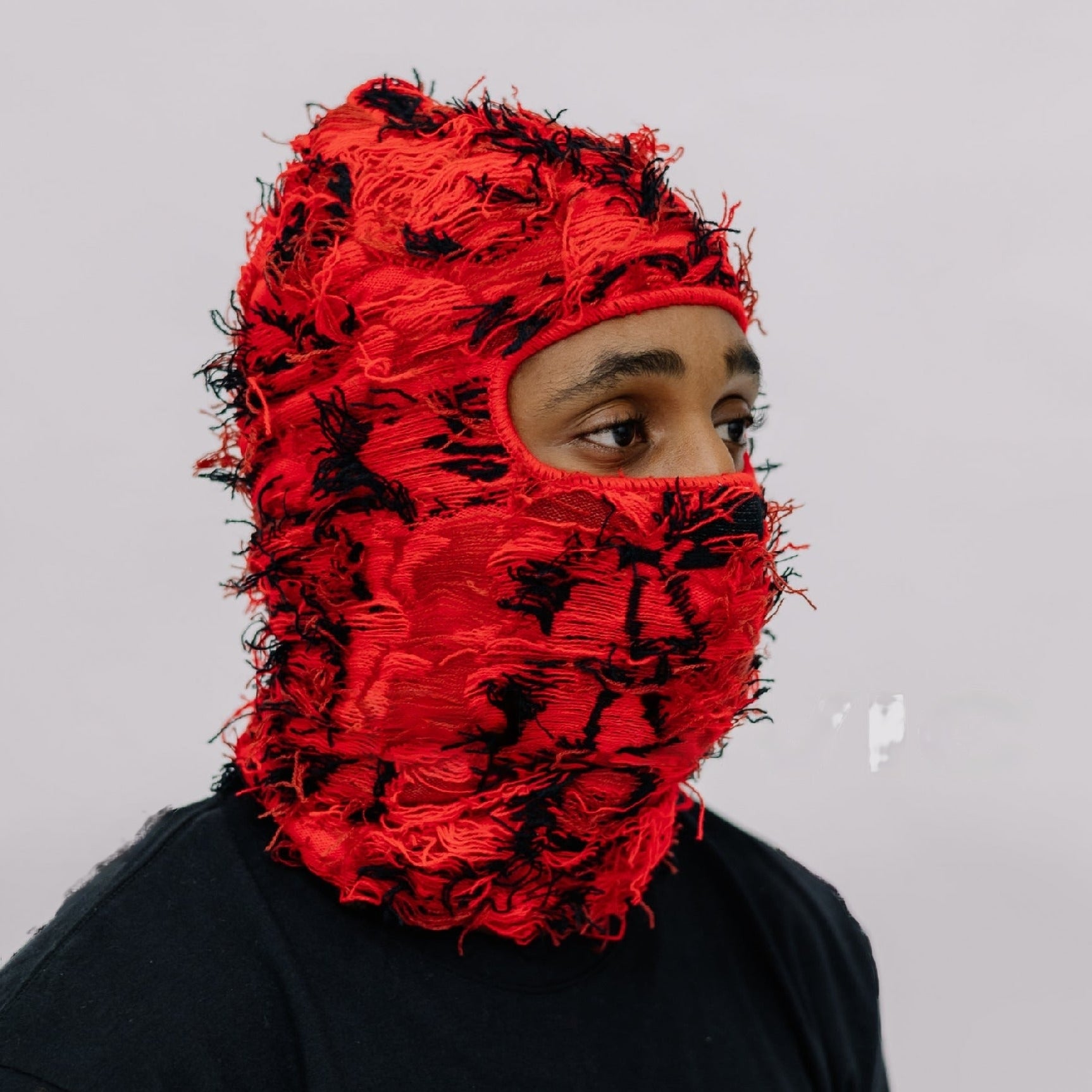 Distressed Knit Pooh Shiesty x DaBaby Ski Mask Knitted Balaclava – Core  Essentials